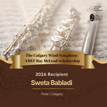 Calgary Wind Symphony/AMEF Ray McLeod Scholarship
